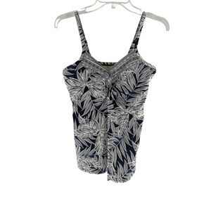 Miraclesuit Love Knot Tankini Top Size 12